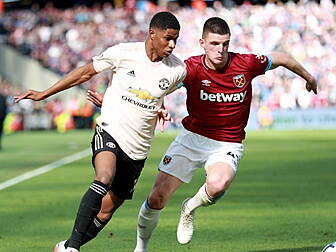 Declan Rice against Man United...